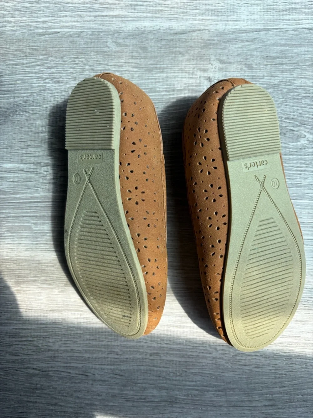 Carter's Girls Brown Mary Jane Flats